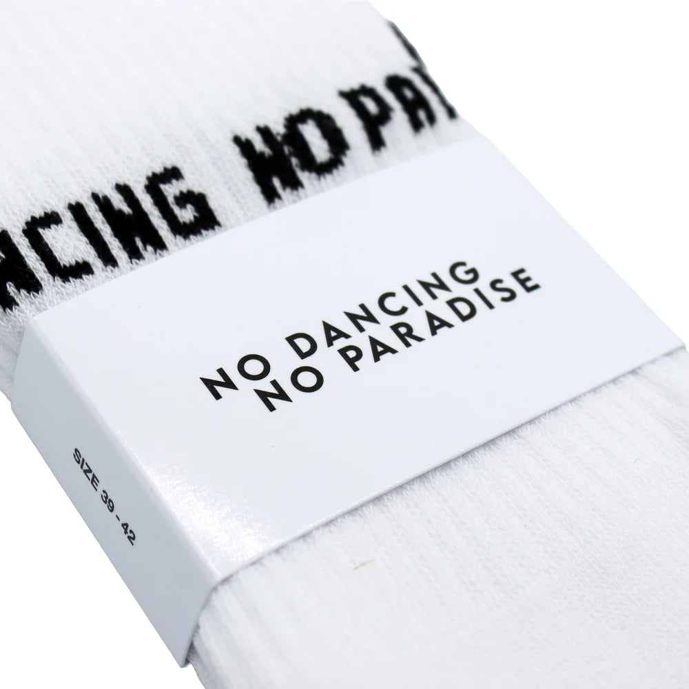No Dancing No Paradise Socks - Cocoon