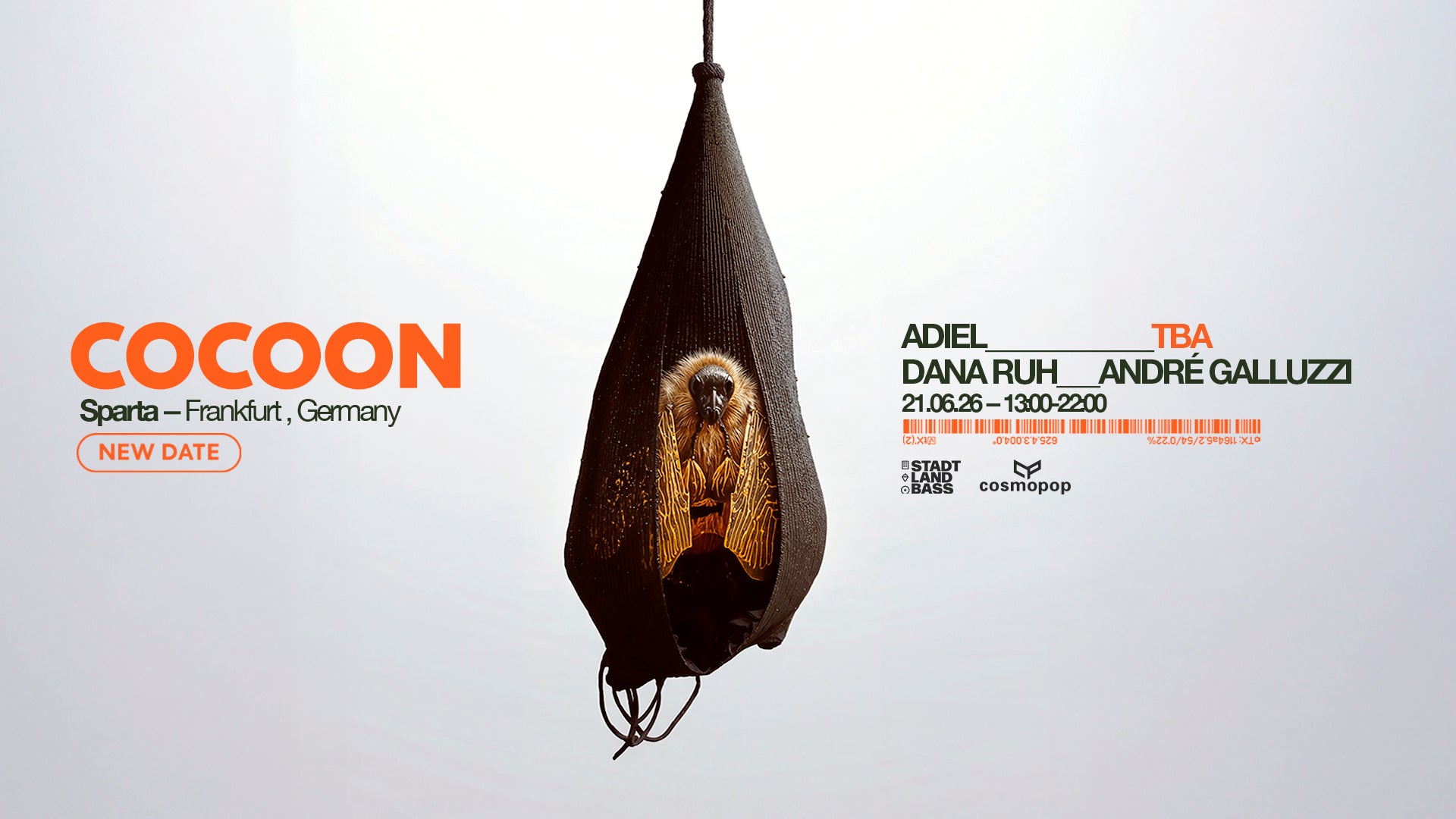 COCOON FRANKFURT | June 21, 2026 | Adiel, Dana Ruh, more