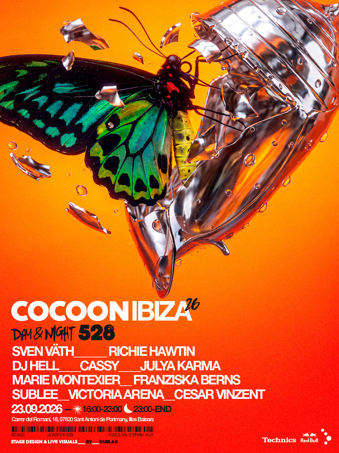 COCOON 528 IBIZA - SEPTEMBER