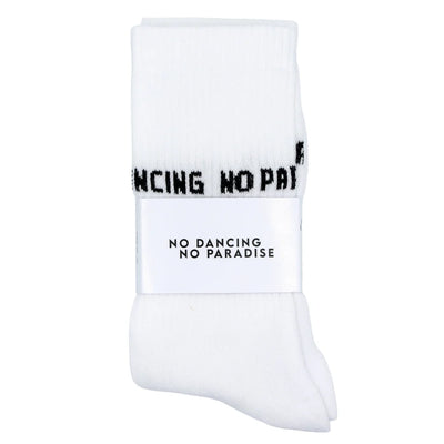 No Dancing No Paradise Socks - Cocoon