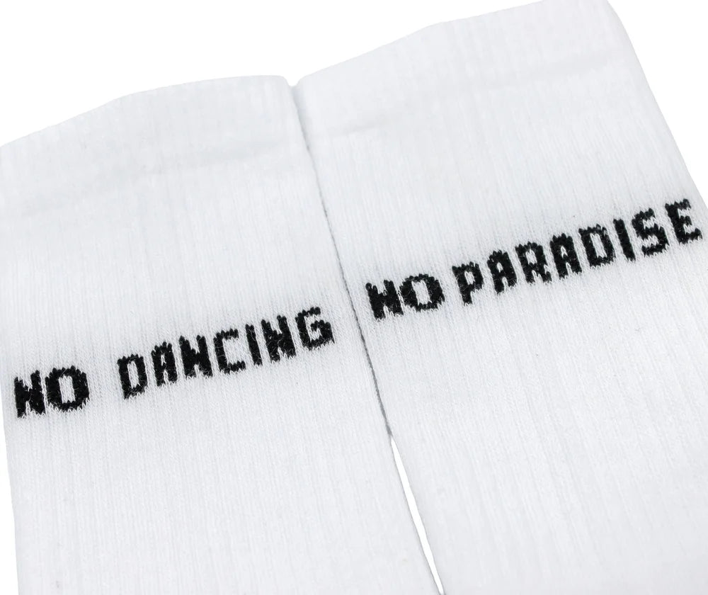 No Dancing No Paradise Socks - Cocoon